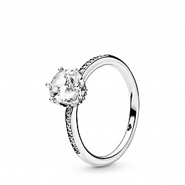 PANDORA Moments Silver Ring/ 198289CZ-50