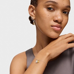 TOUS Արծաթյա 18K Ոսկեպատ Թևնոց/1004251700