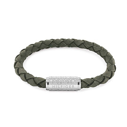 BR-EPTBA-M-SSLE-190.00+12.00 EXPLODED TH BRAID BRACELET - SS/GREEN
SUEDE