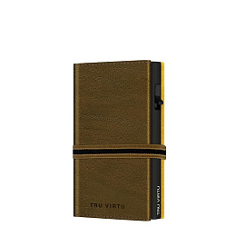 Wallet C&S Strap Cross Caramba Mossgreen Earth/Bla
