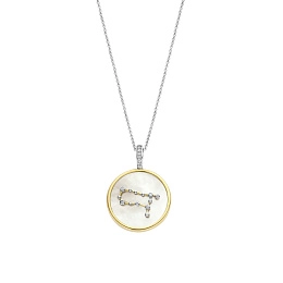 Ti Sento 14K Gold Plated Silver Necklace/ 6826GE
