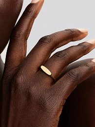 Pandora Moments 14K Gold Plated Ring/ 163986C00-56