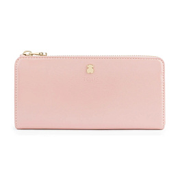 POLYURETHANE,WALLET,M. DORP ANTIQUE,PINK