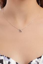 NECKLACERHODIUM PLATEDSILVER 925