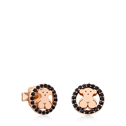 TOUS 18K Rose gold plated Silver Earring/ 712163630