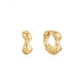 Ania Haie 14K Ոսկեպատ Արծաթյա Ականջօղ/ E050-04G
