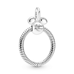 Disney Mickey Mouse  sterling silver O pendant/Серебряная подвеска