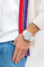 Edox  Men's  Wristwatch/ 10242 TINB BBUINR Switzerland