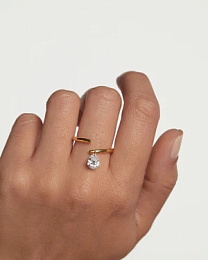 PDPAOLA 18K Gold Plated Silver Ring/ AN01-959-12