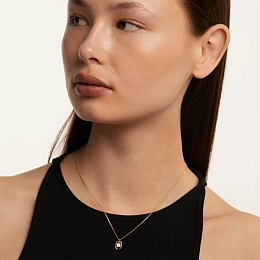 PDPAOLA 14K Gold Plated Silver Necklace/ CO01-524-U