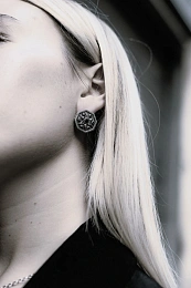 Silver Earring "Kilikia"/CD016