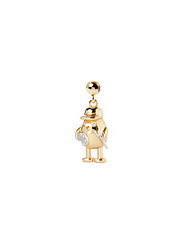 PDPAOLA 18K Gold Plated Silver Charm/ CH01-182-U