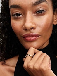 PANDORA ESSENCE 14K позолоченное серебряное кольцо/ 163889C00-56