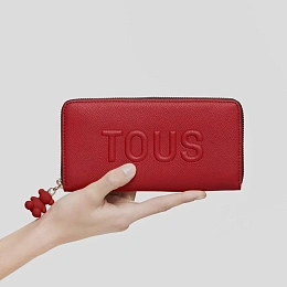 TOUS Women's Leather Wallet/ 2002020817