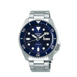 SEIKO 5 SPORTS SS HL MB ZB BLAU 10 BAR