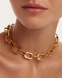 PDPAOLA 18K Gold Plated Brass Necklace/ CO01-381-U