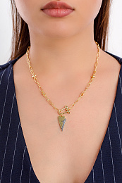 Ania Haie 14K Ոսկեպատ Արծաթյա Վզնոց/ NST048-11