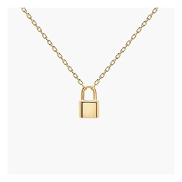 PDPAOLA 14K Gold Plated Silver Necklace/ CO01-086-U