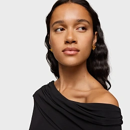 TOUS 18K Ոսկեպատ Արծաթյա Ականջօղ/ 1004249800