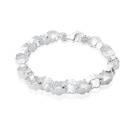 SILVER BRACELET 19CM