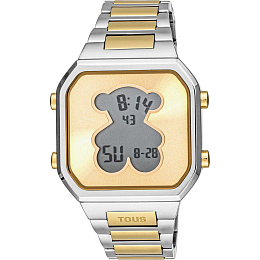 WATCH STAINLESS STEEL IP GOLD BRACELET