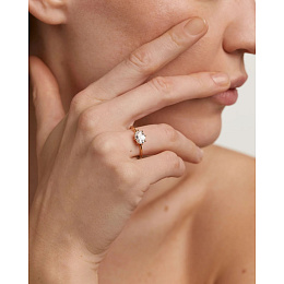 PDPAOLA 18K Gold Plated Silver Ring/ AN01-A12-14