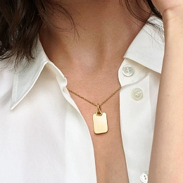 PANDORA Moments 14K Gold Plated Silver Pendant/ 368611C00