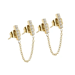 Zag Bijoux Ականջօղ/ SEL13591-01WHT