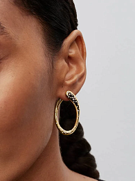 Pandora Essence 14K Gold Plated Earring and Necklace