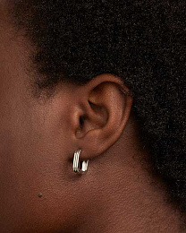 Nova Silver Earrings