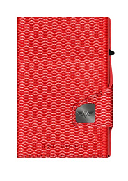 Wallet C&S Coin Pocket Rhombus Coral/Red 
